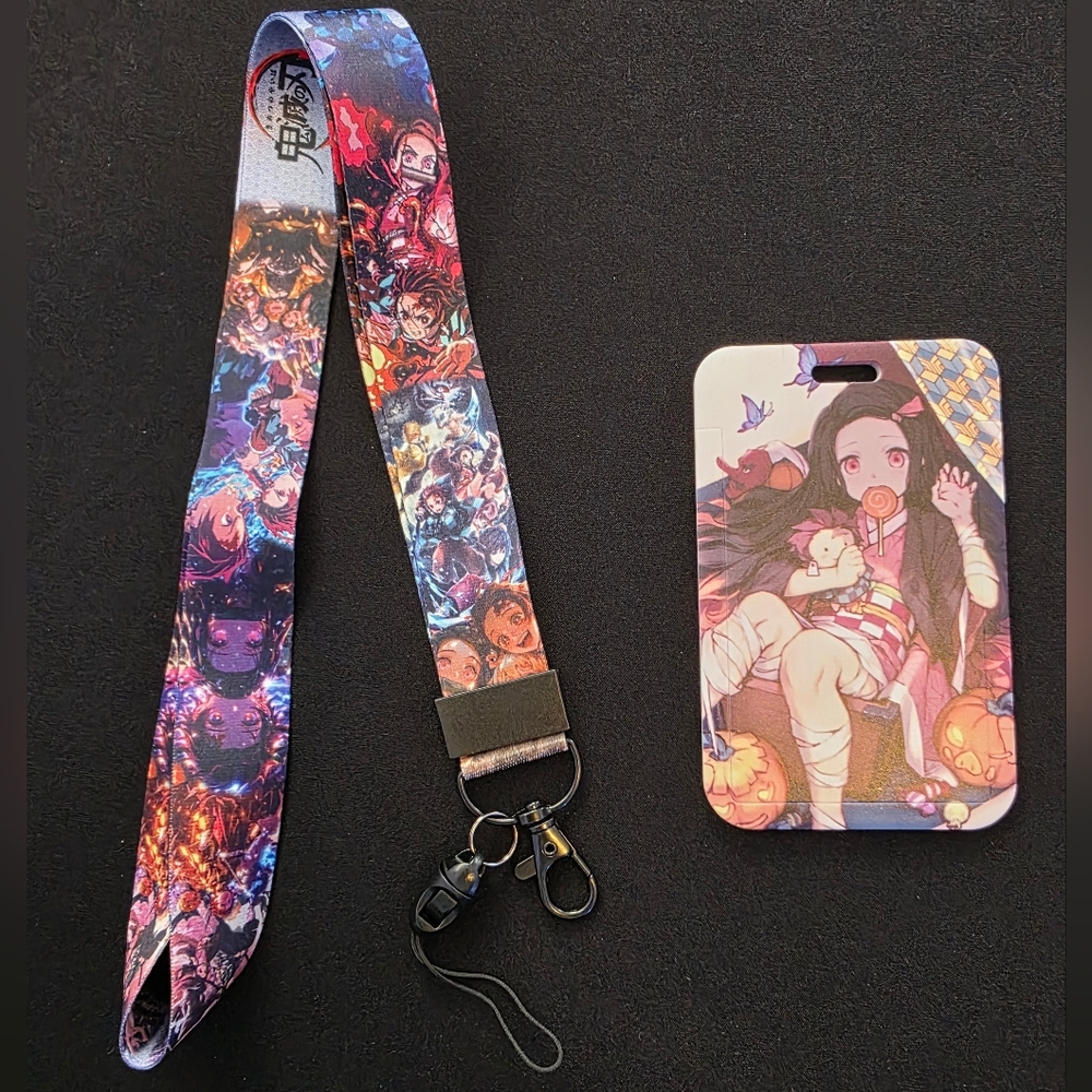 Demon Slayer ID Cardholder And Lanyard Set